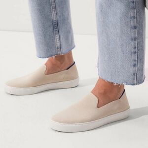 Rothy's Cream Slip-On Loafers